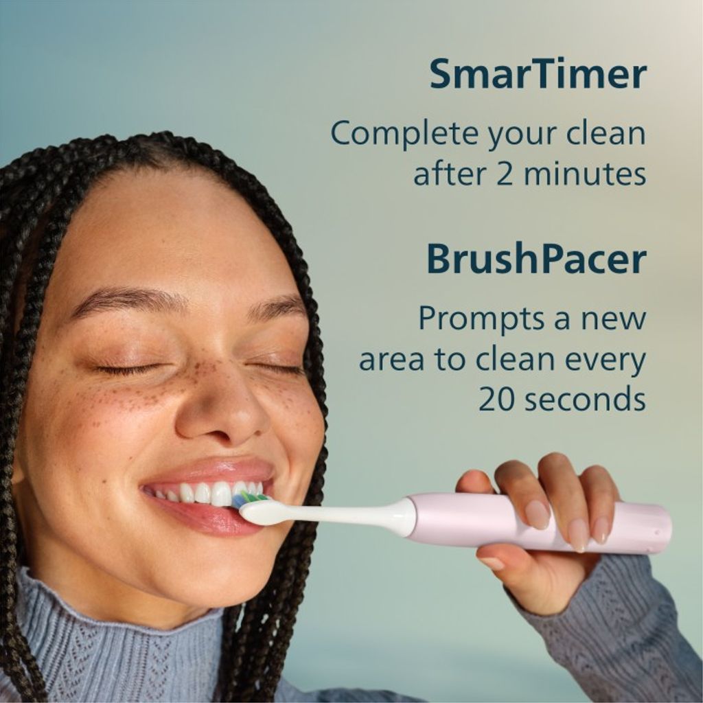 Philips Sonicare 2100 Series eltandborste HX4021/03 – Ljusrosa