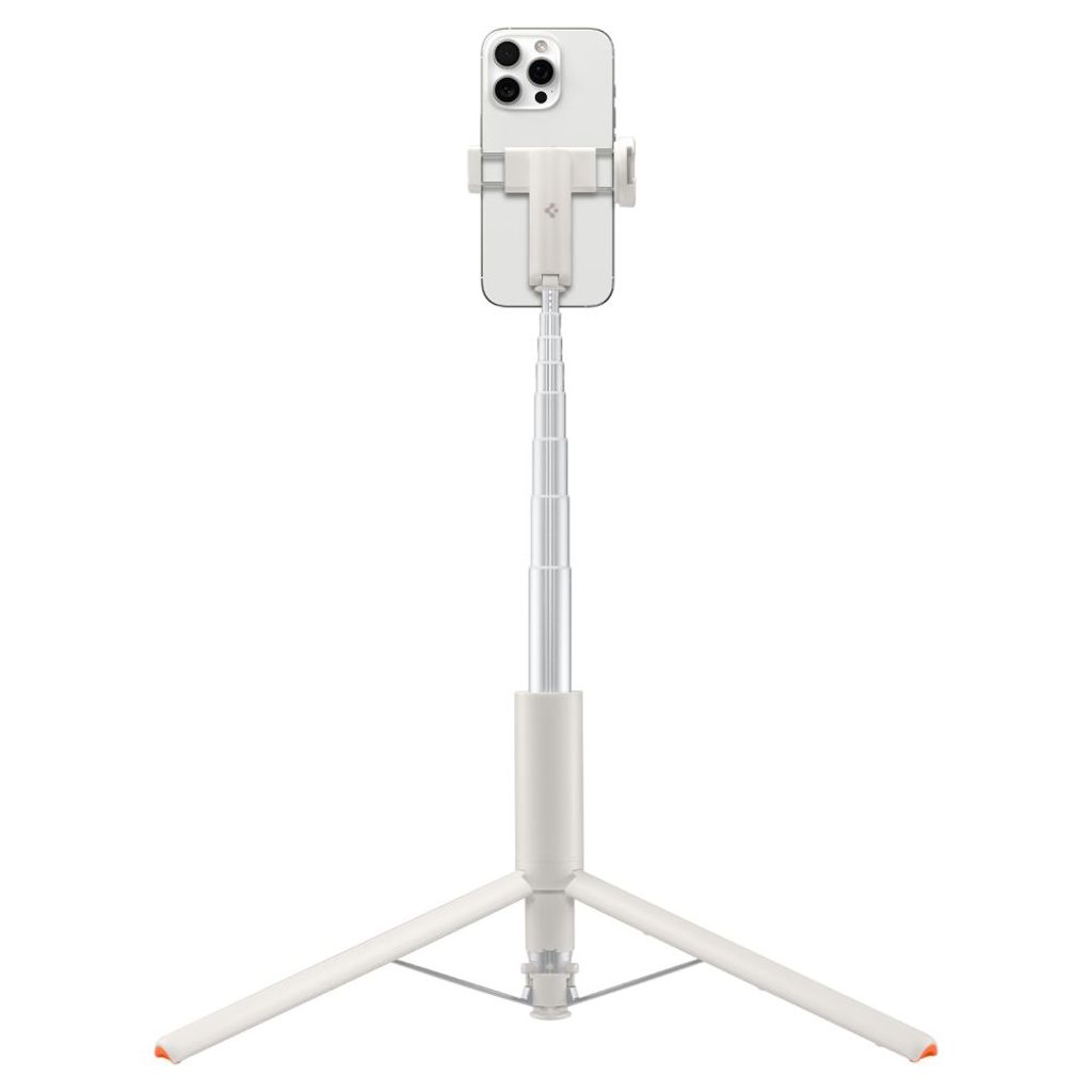 Spigen S541W Bluetooth selfiestang / stativ, 146 cm - hvit