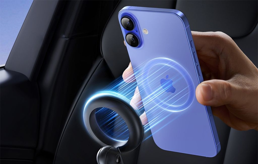 Ugreen LP923 Magnetisk Telefonholder til Luftventiler – Sort