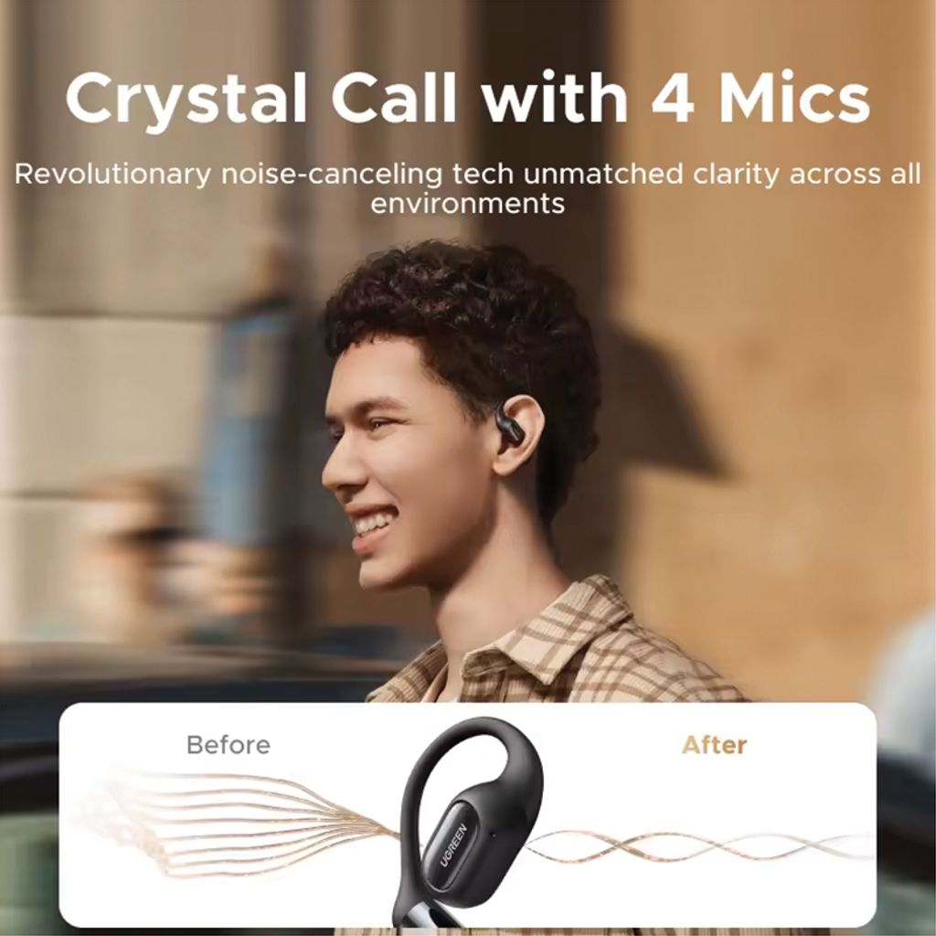 UGREEN FitBuds trådløse TWS-øretelefoner WS213 - Svart