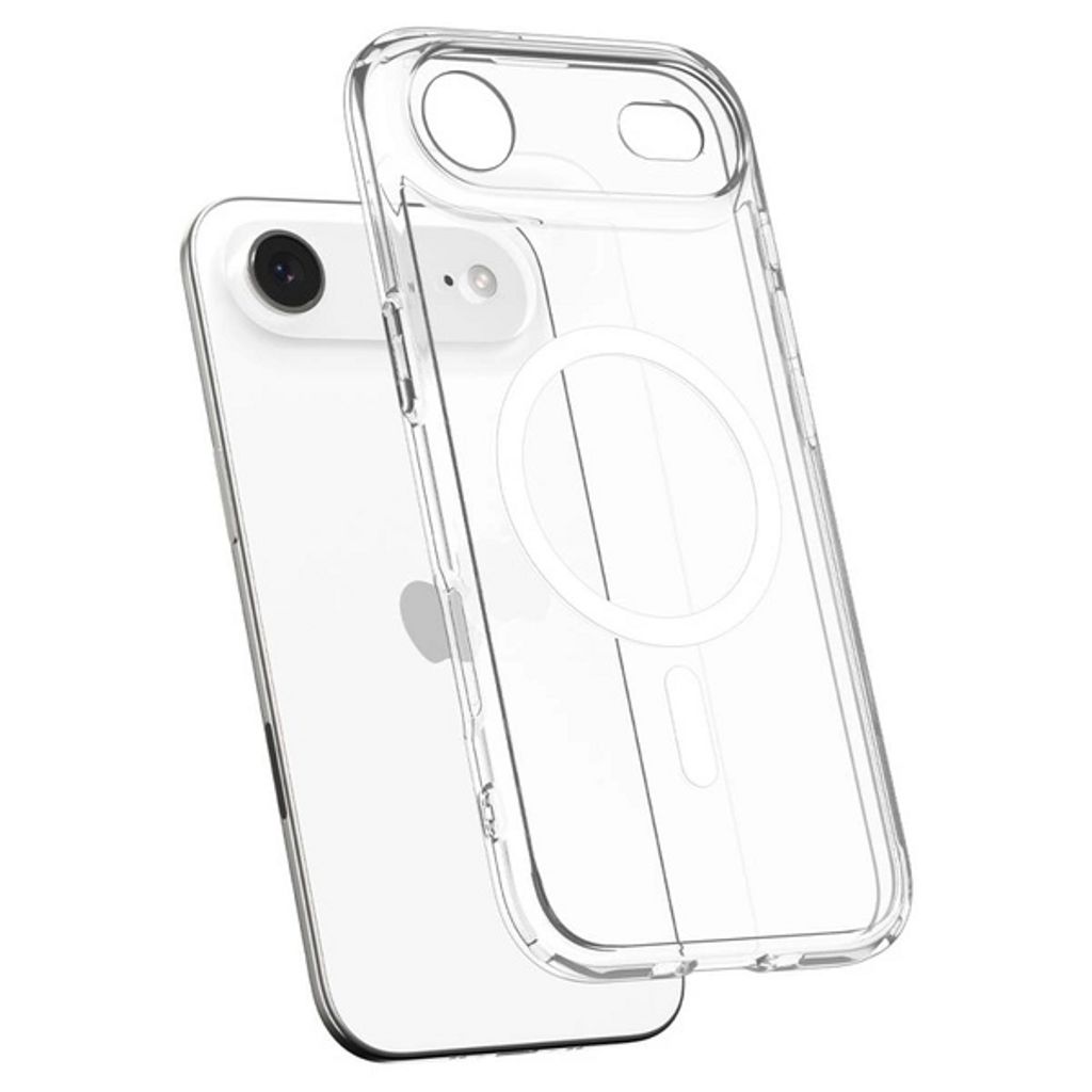 Spigen Ultra Hybrid MagSafe Cover till iPhone Air - Gennemsigtig/Hvid