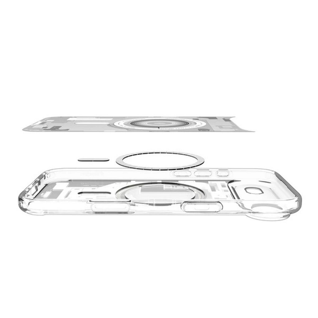 Spigen Ultra Hybrid MagSafe Zero One Cover till iPhone Air - Hvid