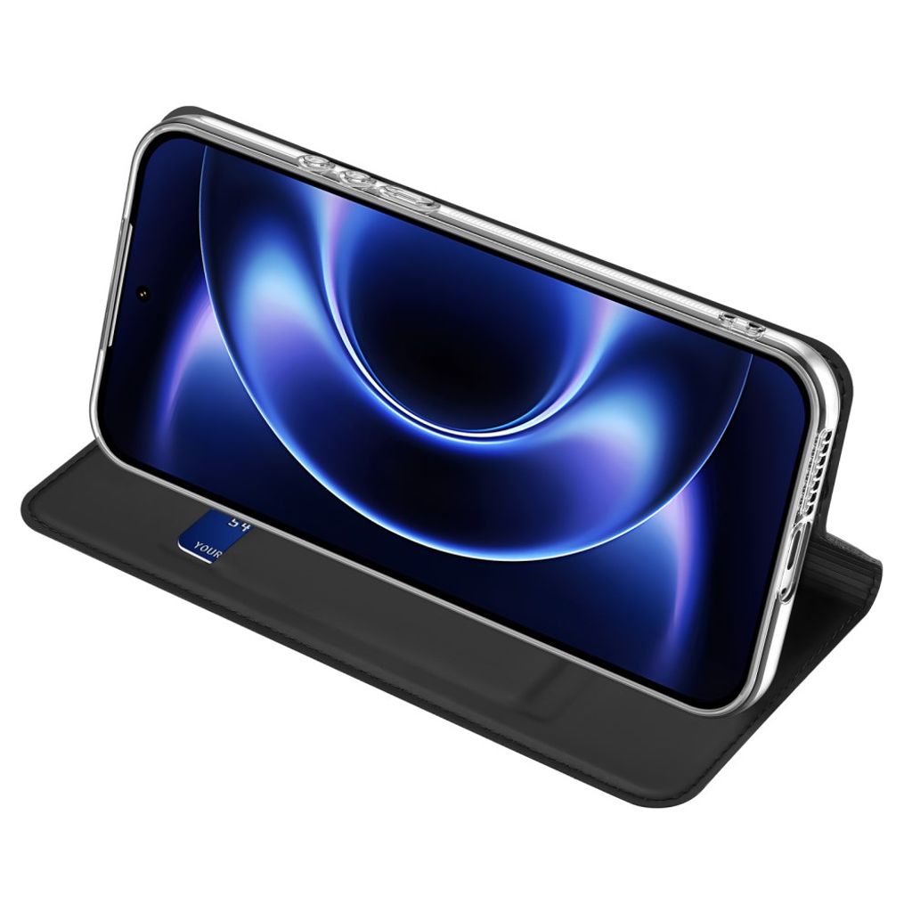 DUX DUCIS Xiaomi 17 Ultra 5G Lommeboketui Kortholder - Svart
