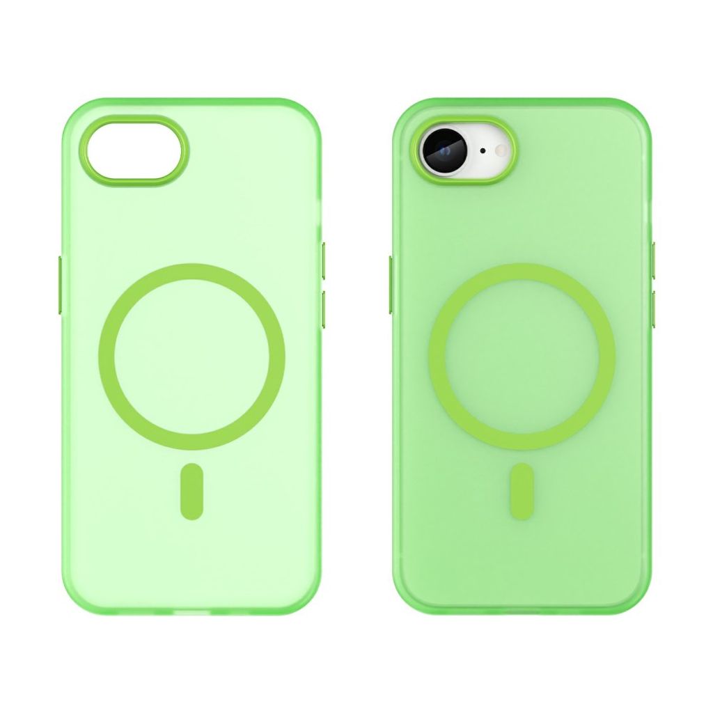 iPhone 16e Case MagSafe Compatible Slim TPU+PC – Green