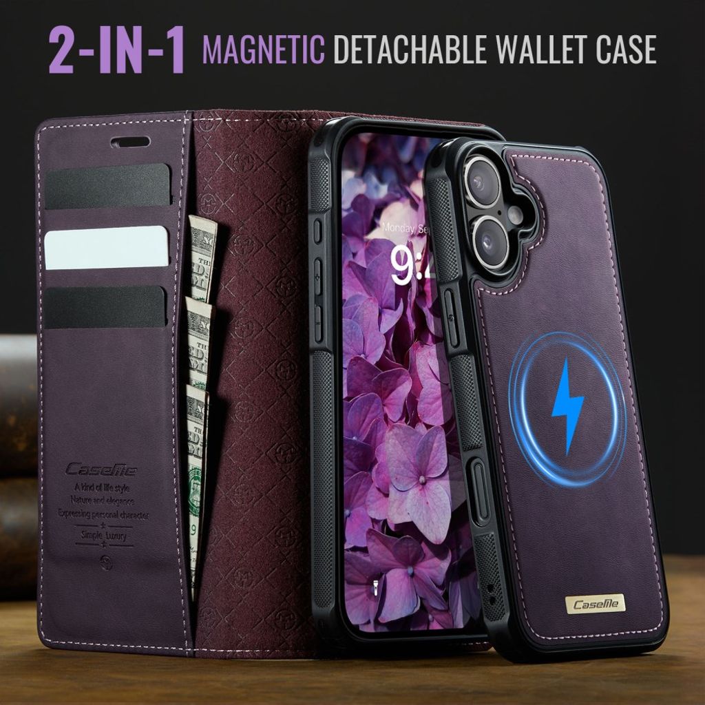 CASEME iPhone 17 Fodral med MagSafe - Lila