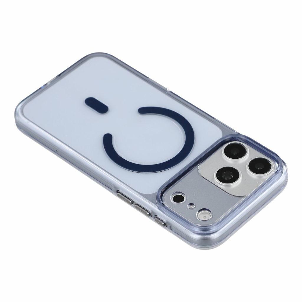 JAUCASE iPhone 18 Pro Max/17 Pro Max MagSafe Kuori - Läpinäkyvä/Sininen