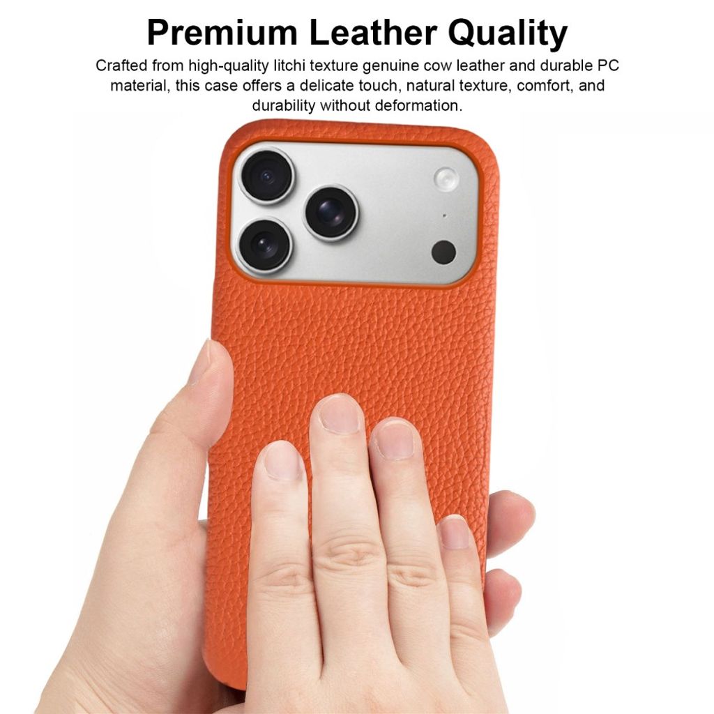 iPhone 18 Pro Max/17 Pro Max Deksel MagSafe - Oransje