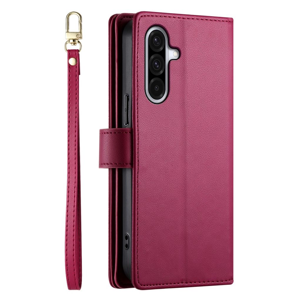 Samsung Galaxy A17 5G / A26 5G etui med bærestrop – rød