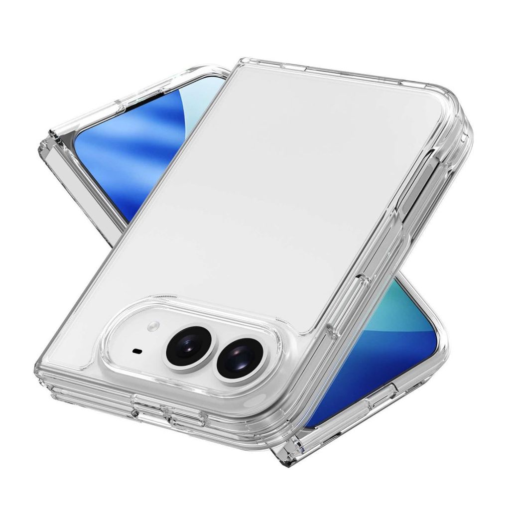 iPhone Duo Cover i TPU/akryl - Gennemsigtig