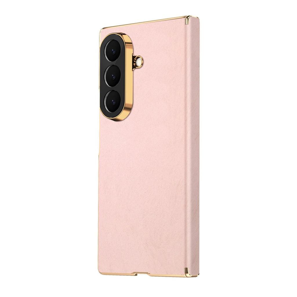 Samsung Galaxy Z Fold8 Ultra MagSafe Kuori PU-nahkaa - Vaaleanpunainen