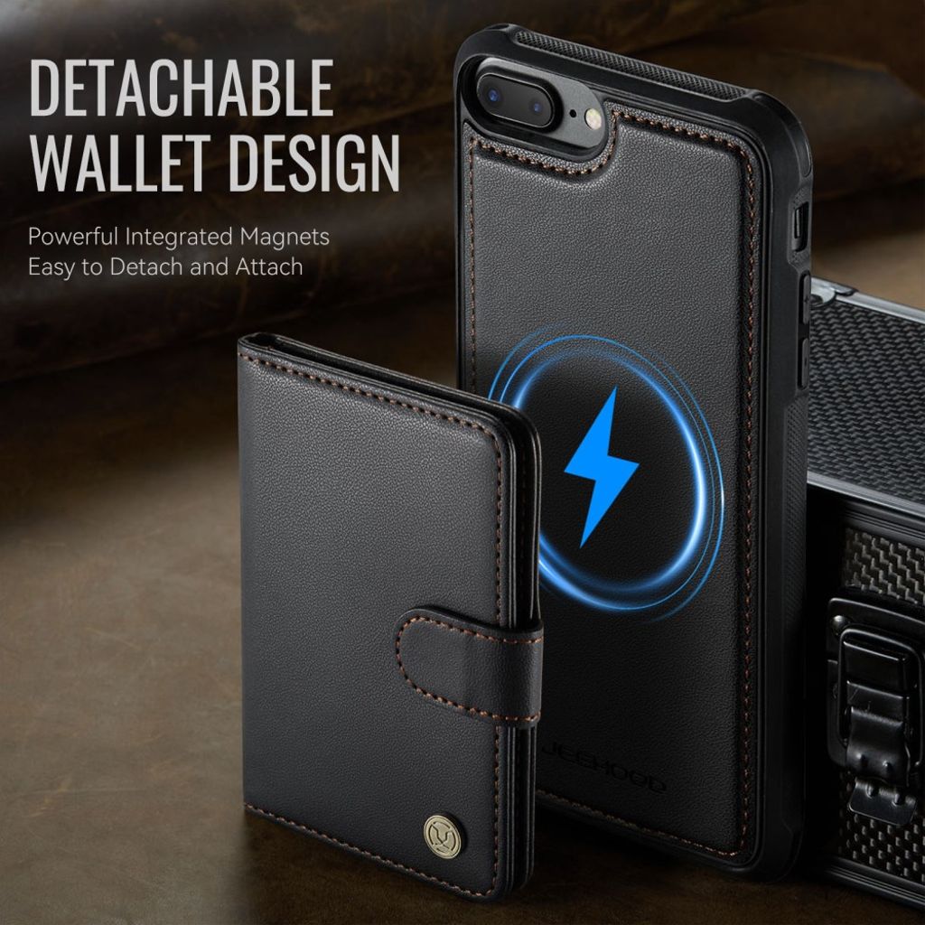 JEEHOOD iPhone 7 Plus / 8 Plus Skal med MagSafe - Svart