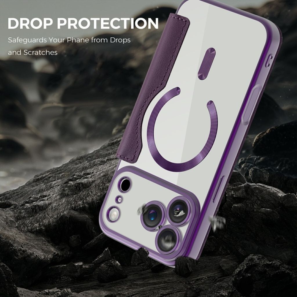 iPhone 17 Pro Max Cover with MagSafe - Dark Purple