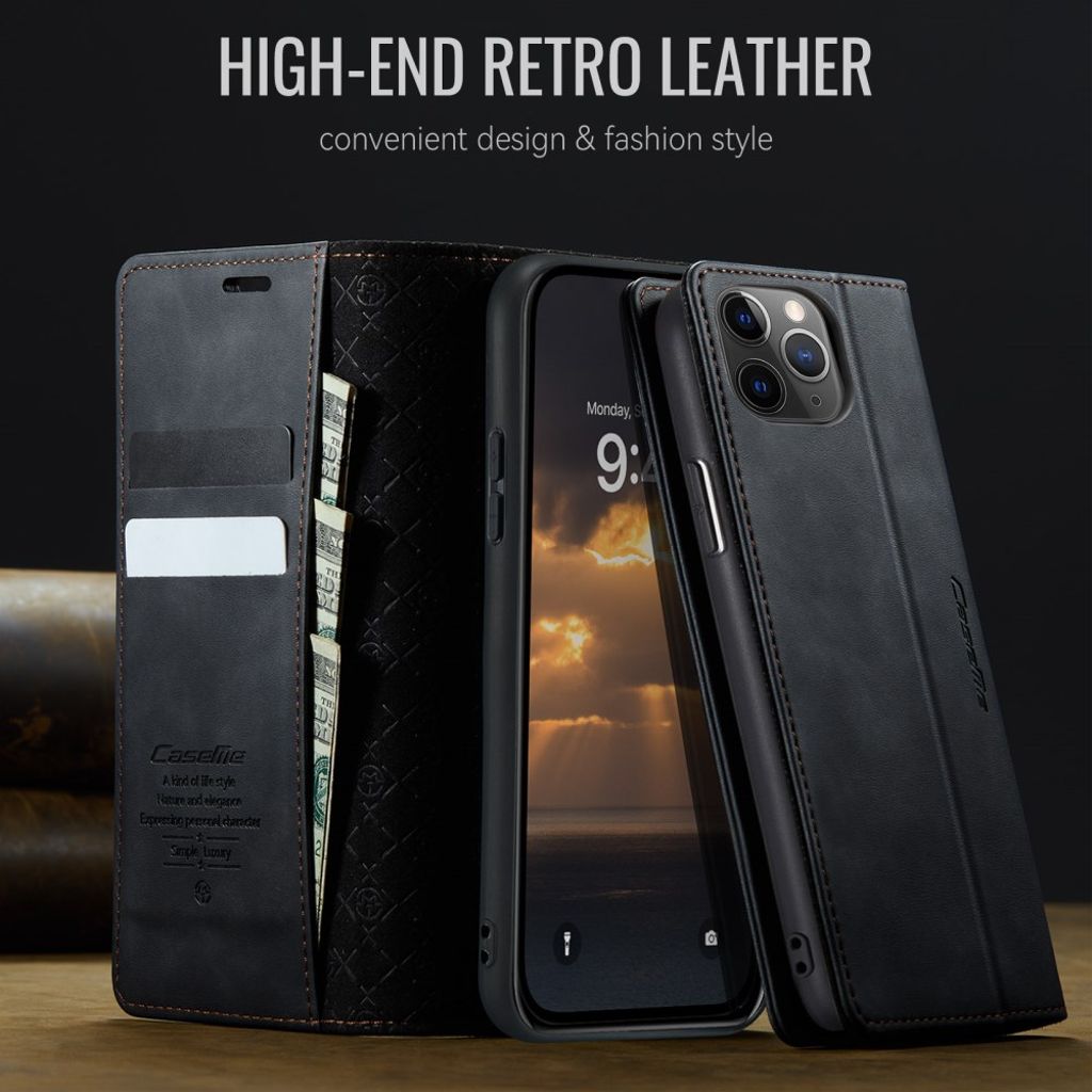 CASEME iPhone 11 Pro Cover with Stand - Black