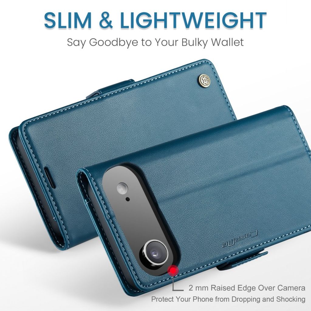 CASEME iPhone Air Etui med Kortplads - Blå