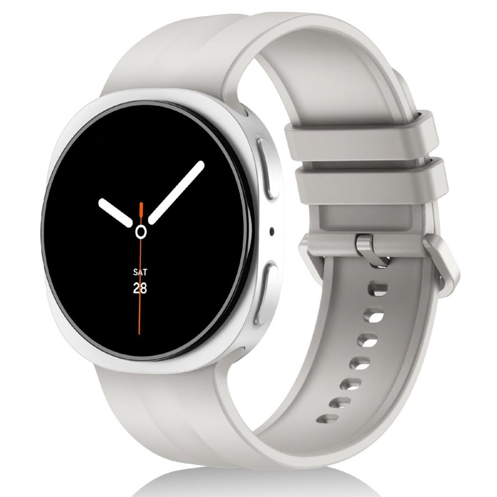 Samsung Galaxy Watch9/28 silikon klokkerem med hurtigfeste S - Starlight