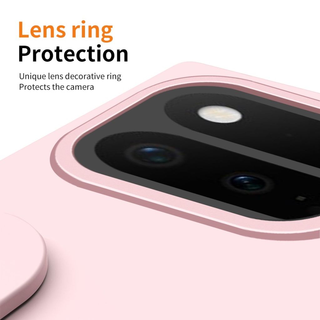 Google Pixel 11 Pro Fold Deksel med skjermbeskytter i herdet glass - Rosa
