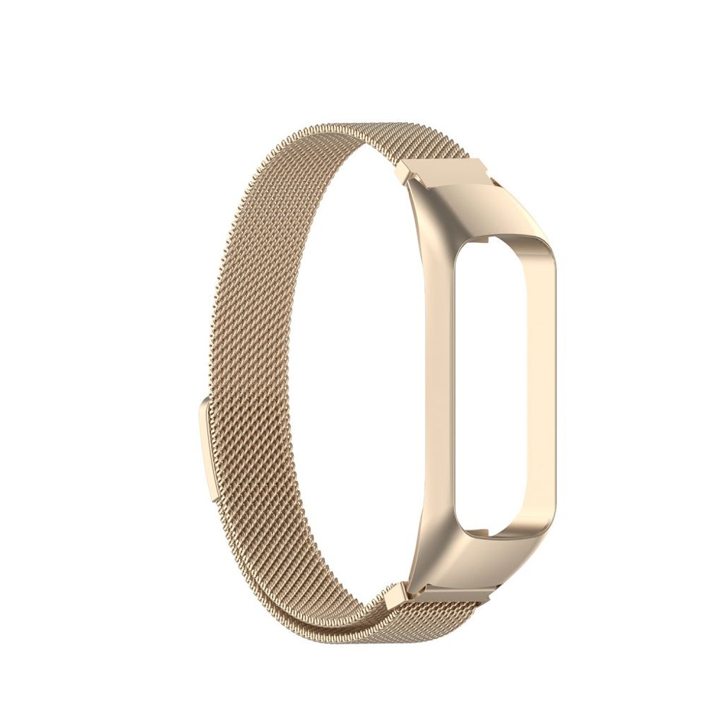 Samsung Galaxy Fit 2 Smartwatch Urrem Rustfrit Stål – Champagne