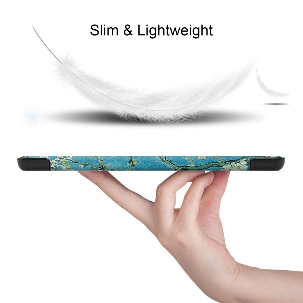 Samsung Galaxy Tab S10 Lite fodral med tryck - Aprikos