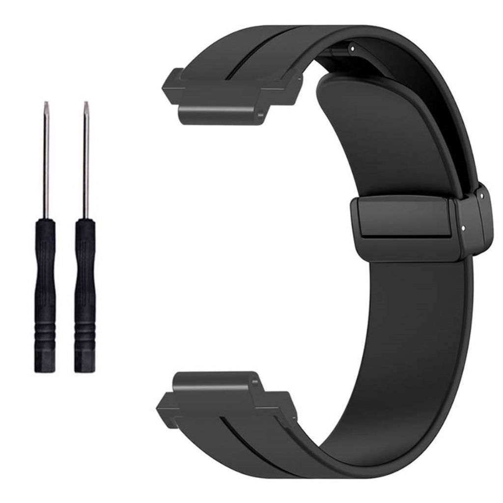 Garmin Forerunner 220/230/235/620/630/735X Silikon Klokkereim - Svart