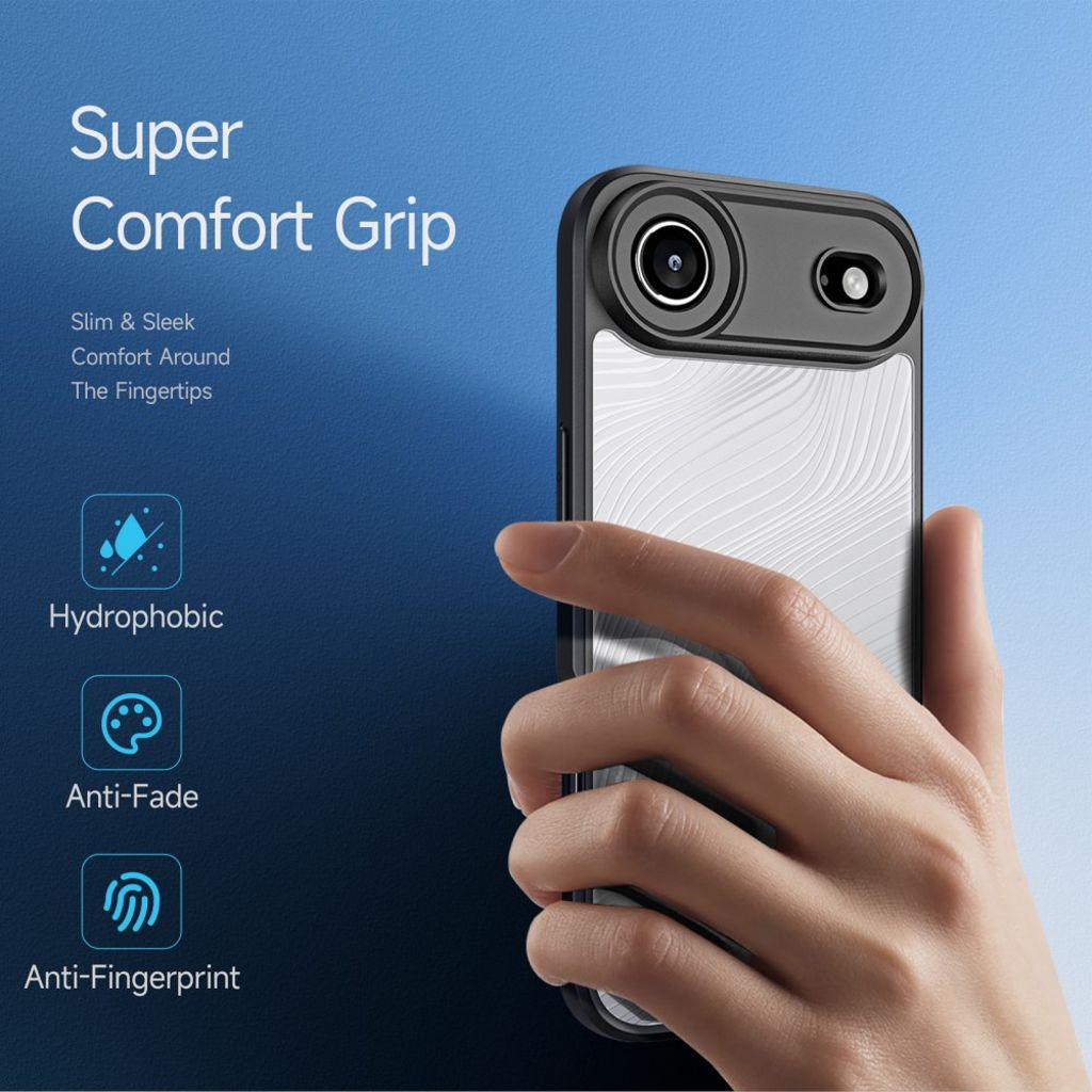 DUX DUCIS iPhone 17 Air Kuori, REACH-sertifikaatti - musta