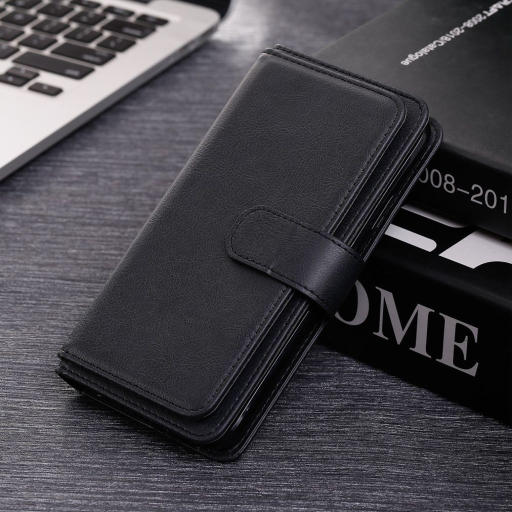 Samsung Galaxy S26 / S26 Pro Cover with 10 Card Slots - Black