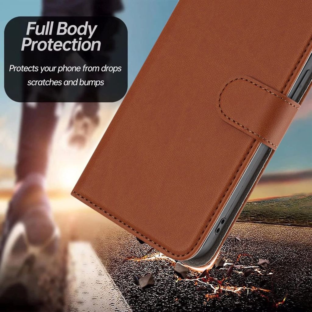 Xiaomi Redmi A5 4G Wallet Cover with Stand – Coffee