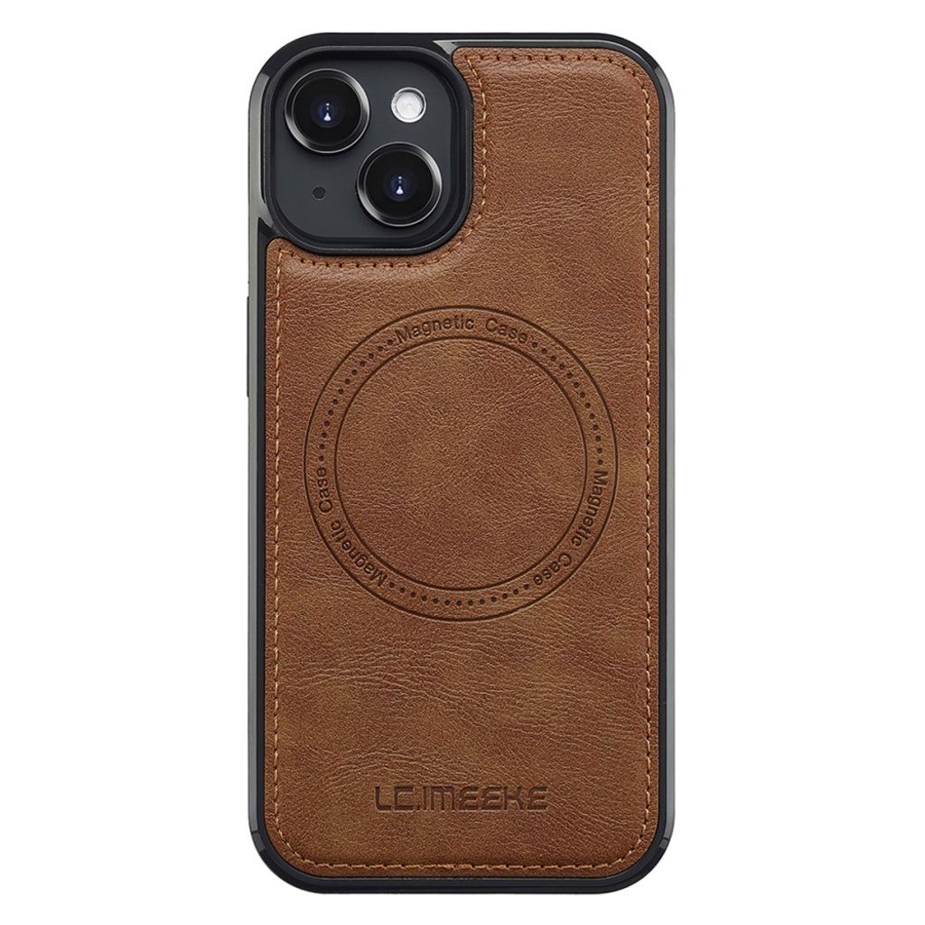 LC.IMEEKE iPhone 13 MagSafe Compatible Case - Brown