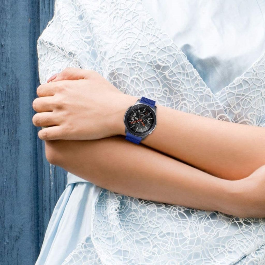 Garmin Forerunner 245 Music/645 Music Klokkereim Milanese - Blå