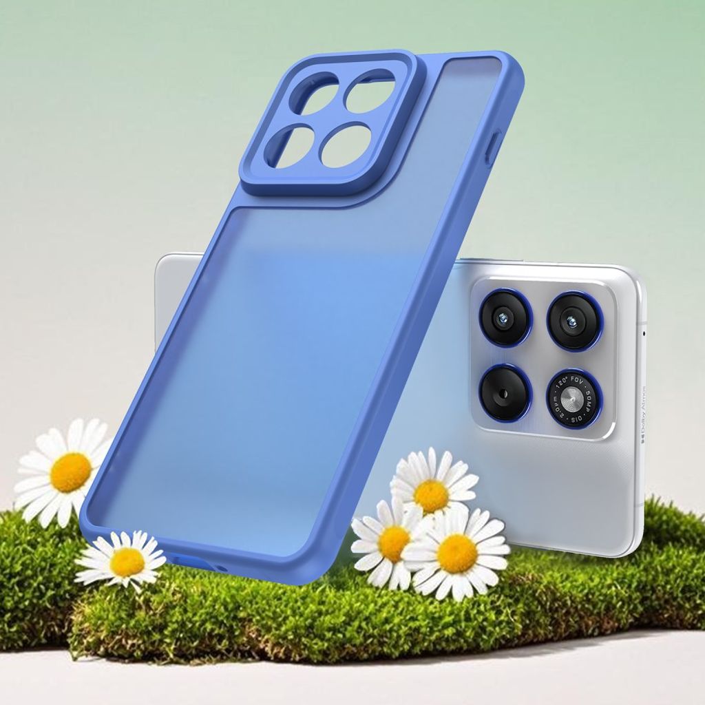 Motorola Edge 70 5G Skal Stötsäker PC/TPU – Ljusblå