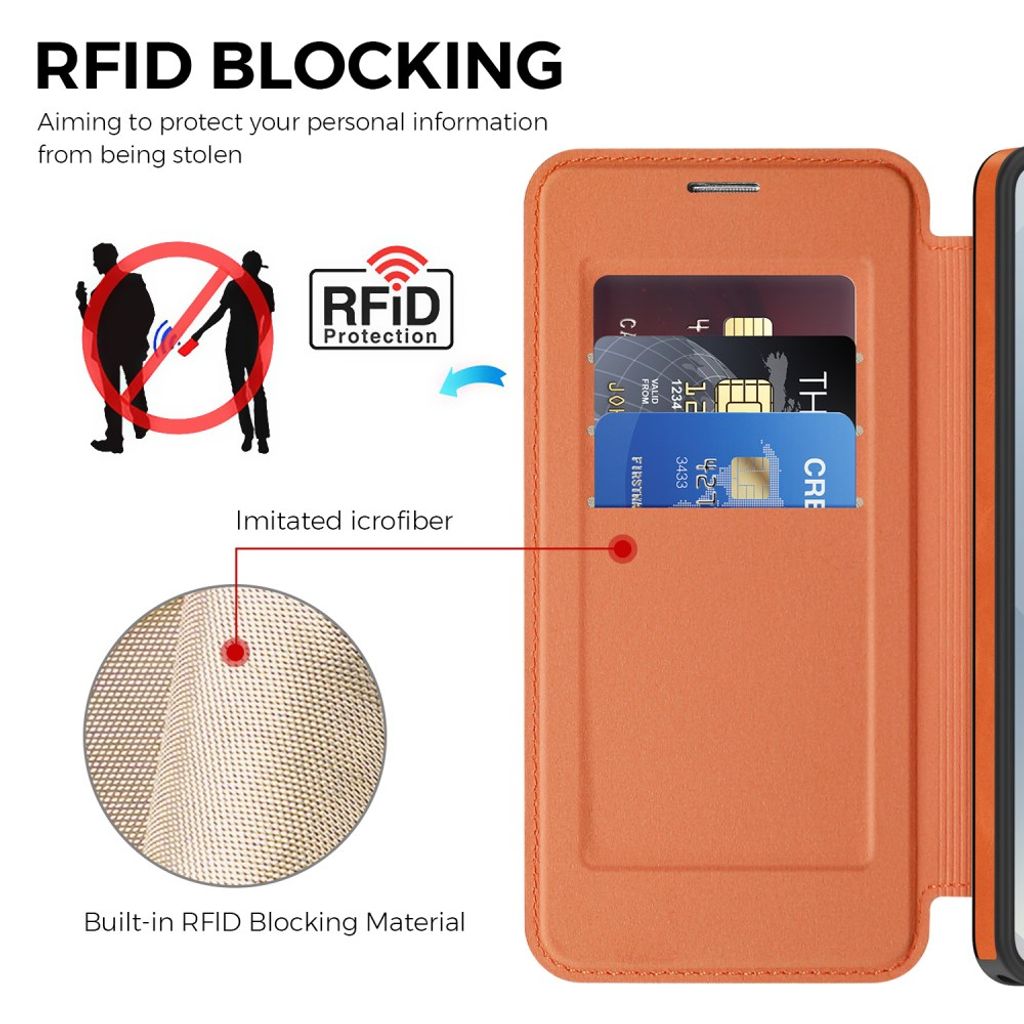Samsung Galaxy S26 Ultra MagSafe Lompakkokotelo - Oranssi