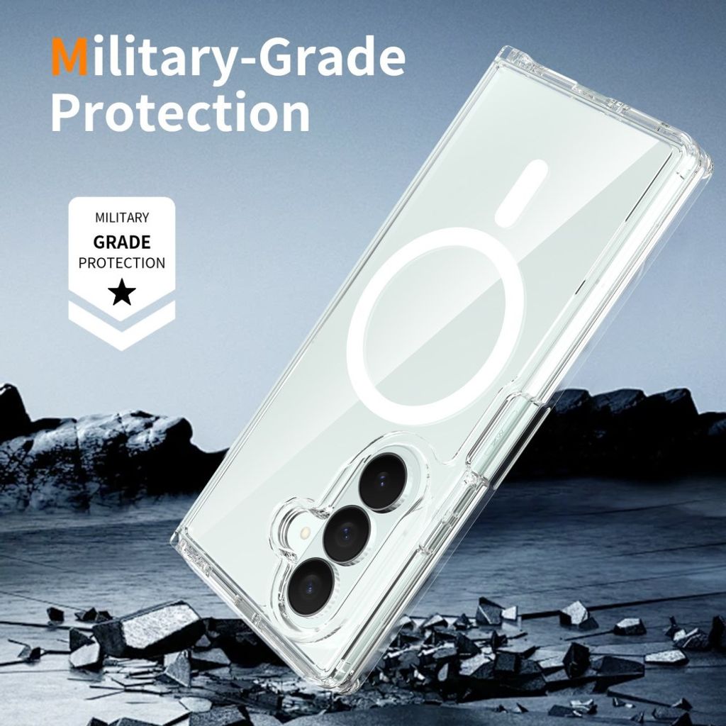 Samsung Galaxy Z Fold8 Ultra MagSafe Cover - Gennemsigtig