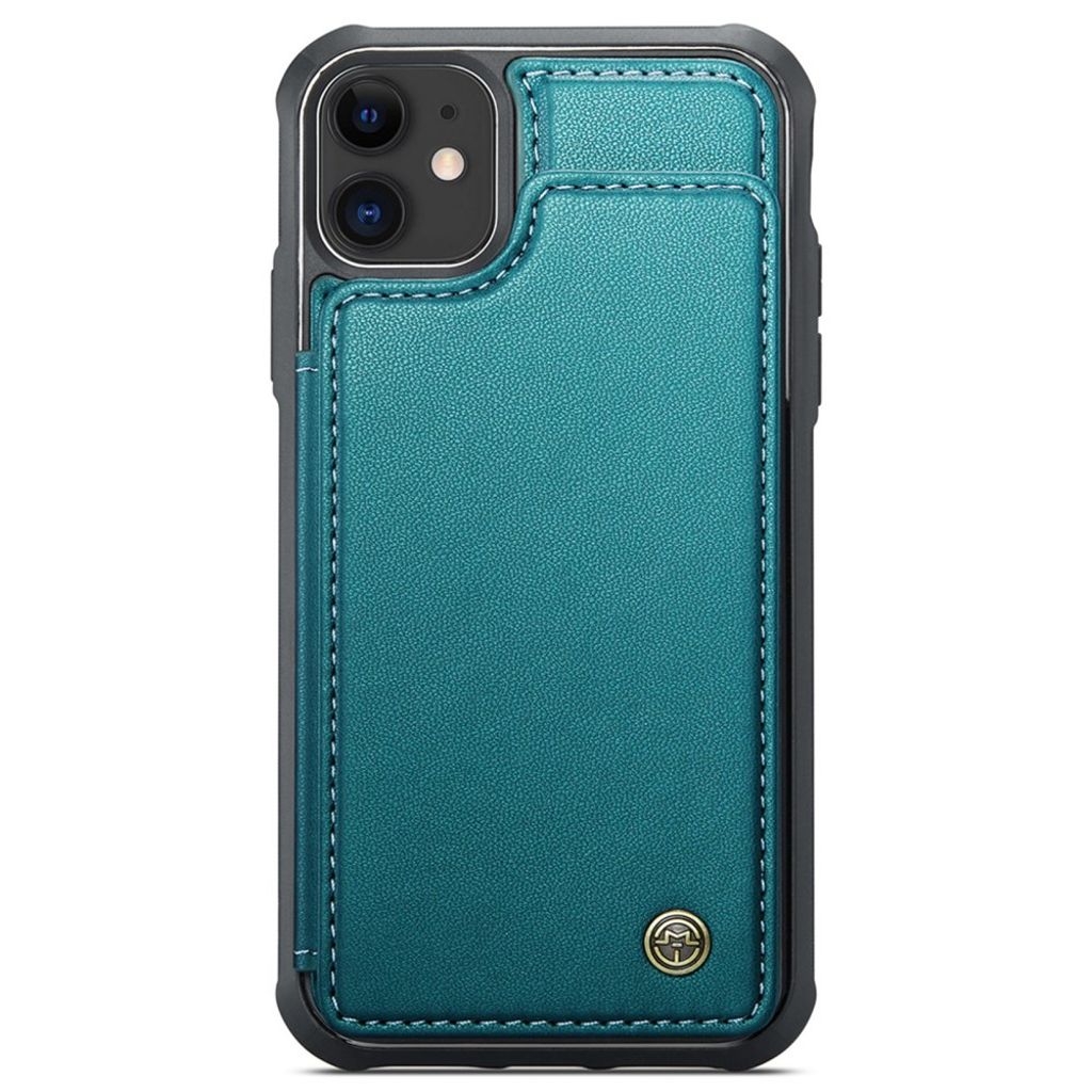 CASEME iPhone 11 Kuori 5 Korttipaikka - Vihreä
