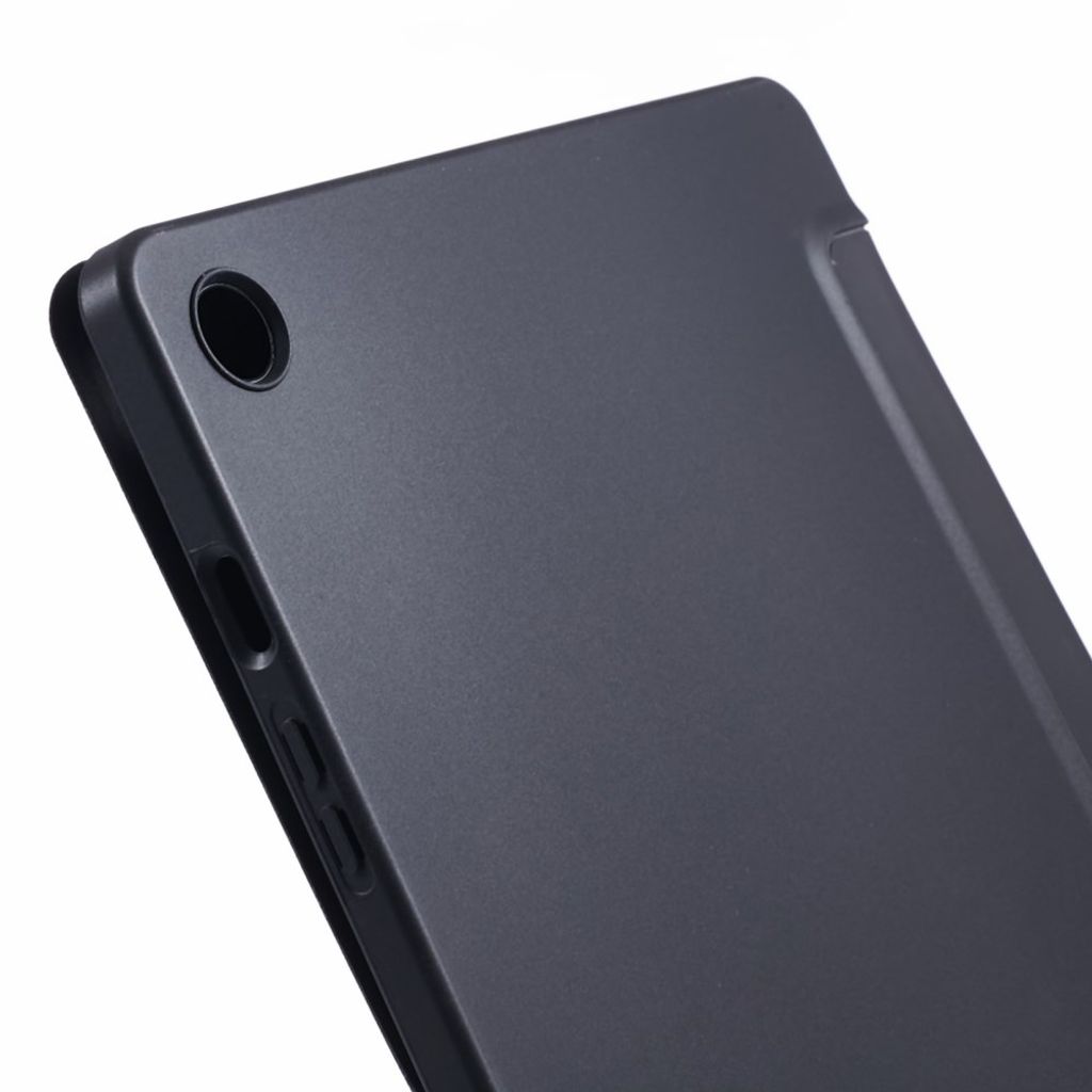 Samsung Galaxy Tab A11 Plus Etui Tri-Fold PU-lær og TPU - Svart