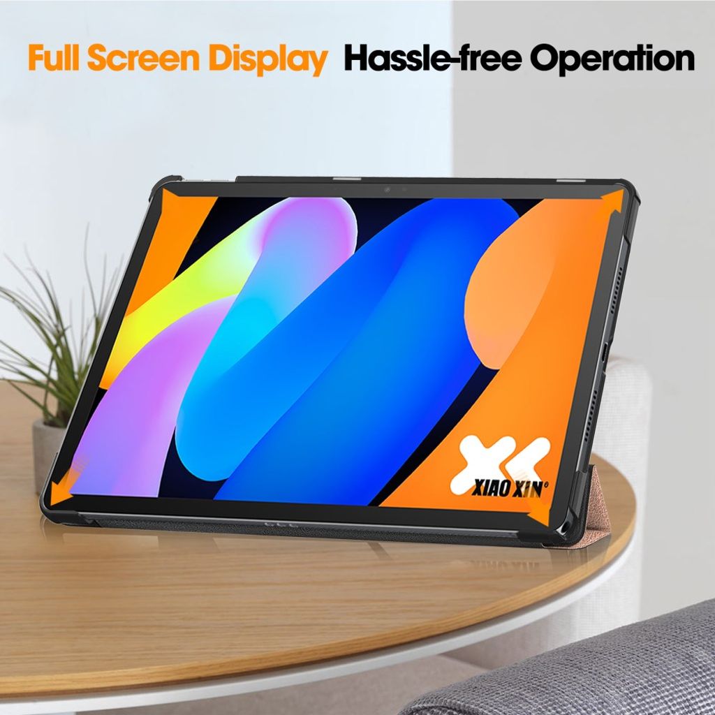 Lenovo Tab K11 Gen 2/Idea Tab/Xiaoxin Pad 11 2025 tri-fold etui - Rose gull