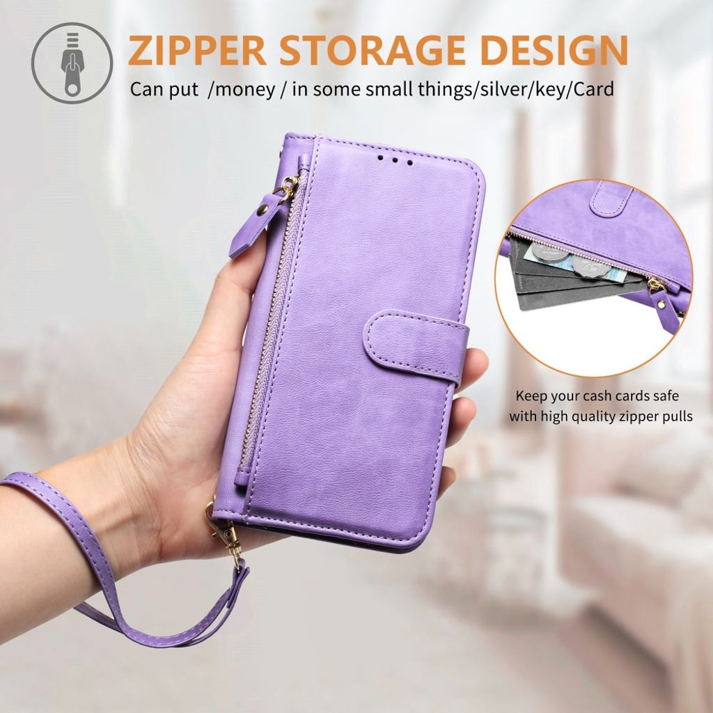 Xiaomi 15T Kotelo Korttipaikka - Violetti