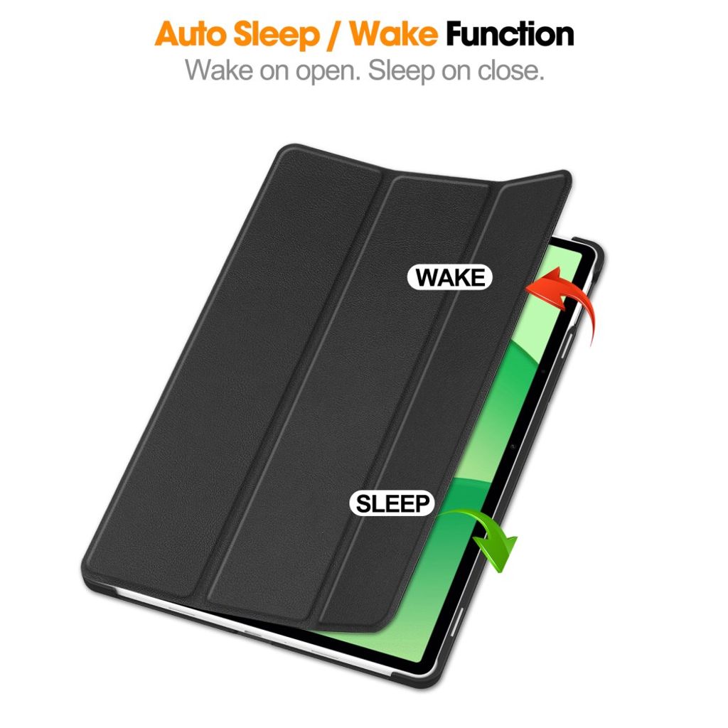 OnePlus Pad Lite / Oppo Pad SE Cover with Stand - Black