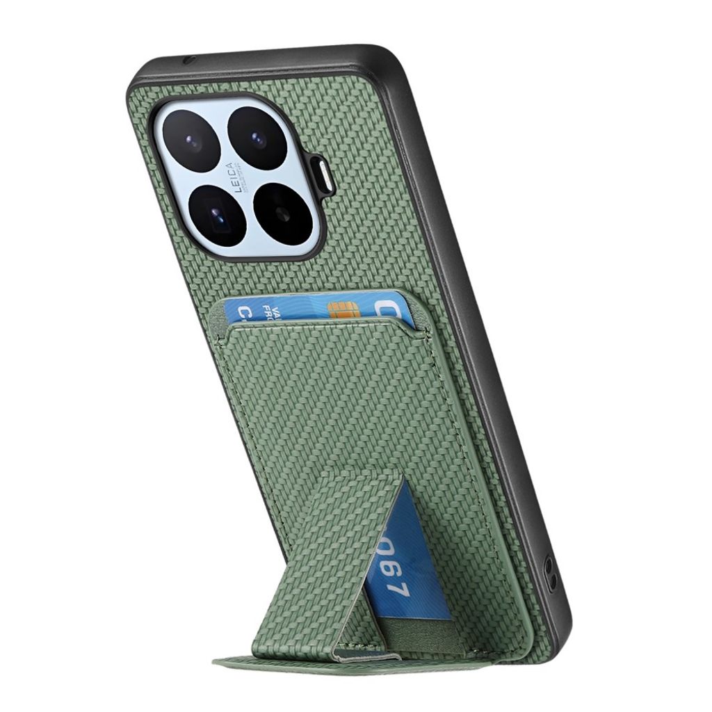 Xiaomi 17T Cover med kortlomme - Grøn