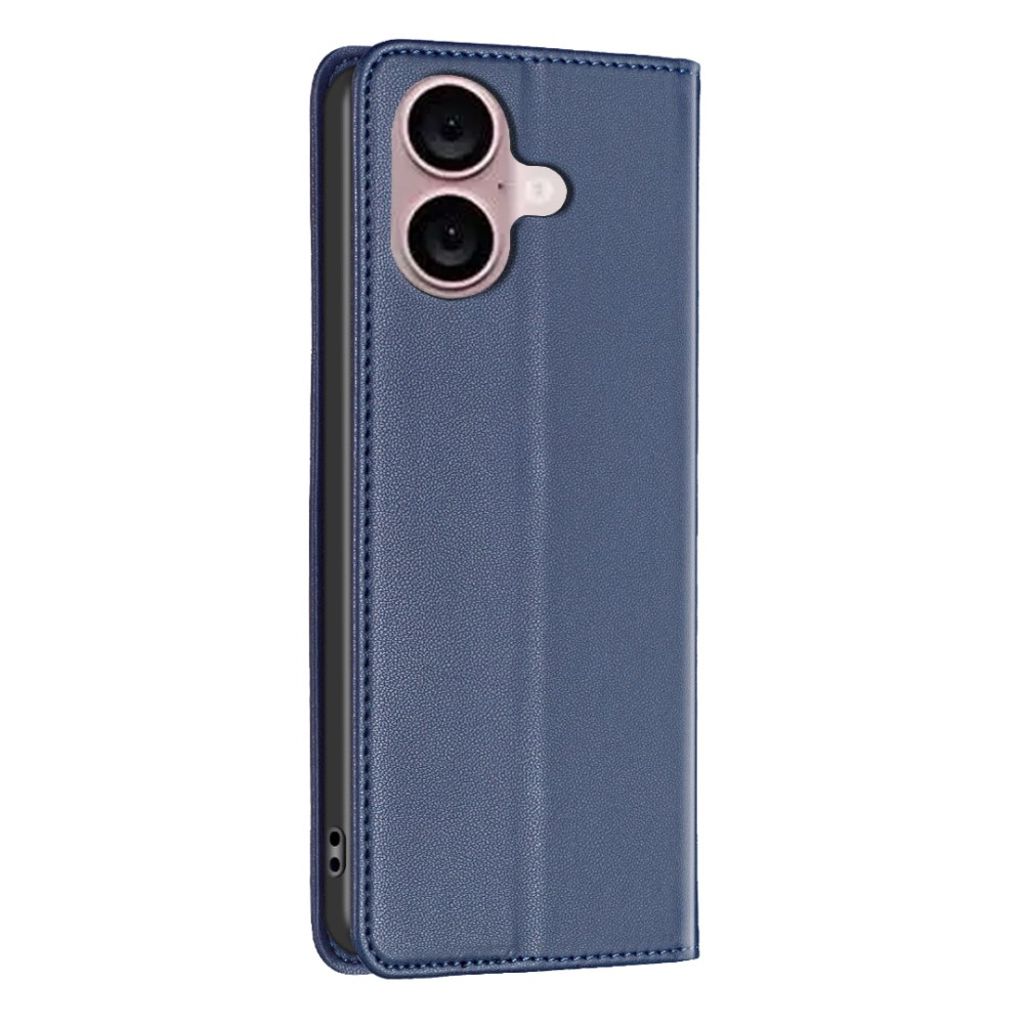 BINFEN COLOR iPhone 16 Plus Wallet Cover with Stand – Blue