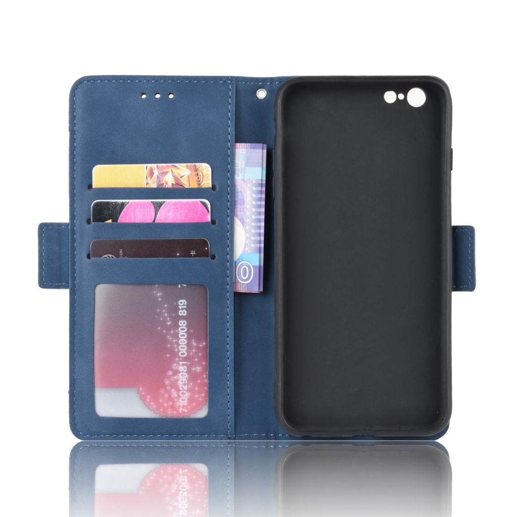 iPhone 6/6s Fodral med Stativ - Blå