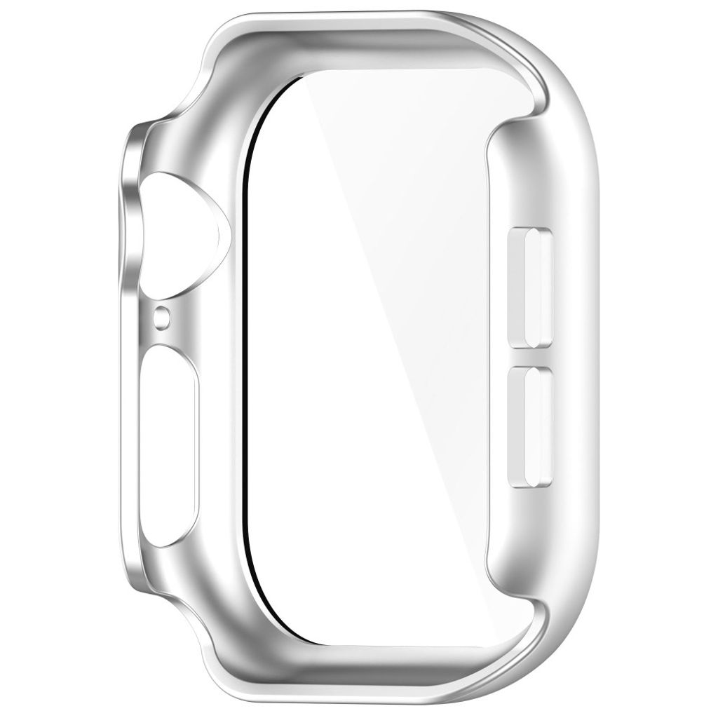 Apple Watch Series 11/10 46 mm deksel med skjermbeskytter – sølv