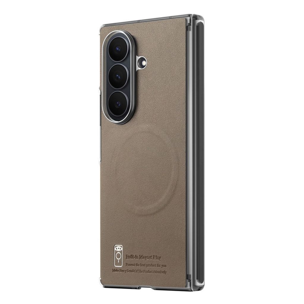 Samsung Galaxy Z Fold8 Ultra MagSafe Kuori - Tummanruskea