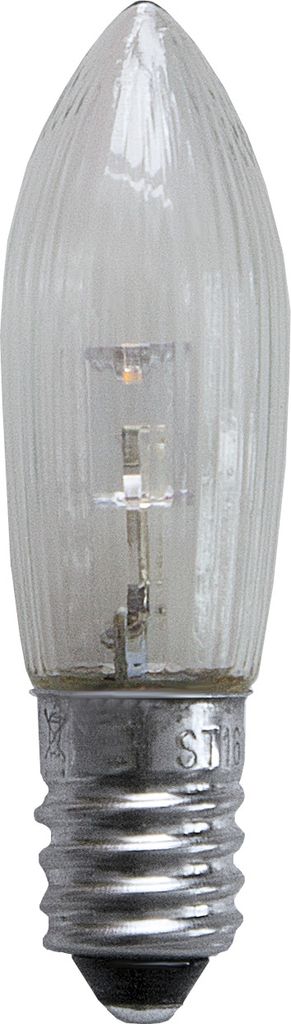 7-pack lampa till adventsljusstake LED E10 10-55V