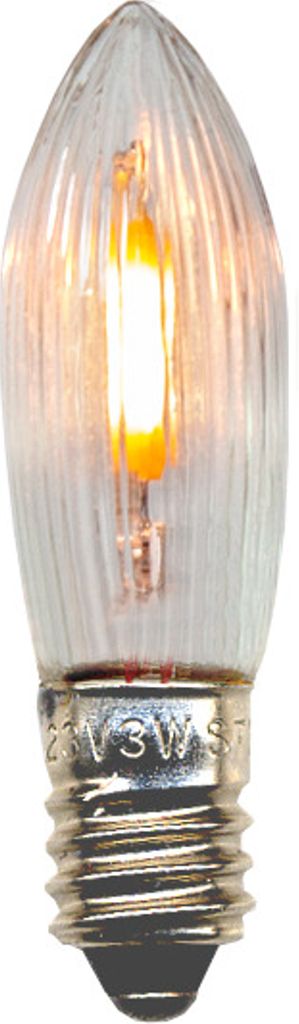 7-pack lampa till adventsljusstake LED E10 14-55V