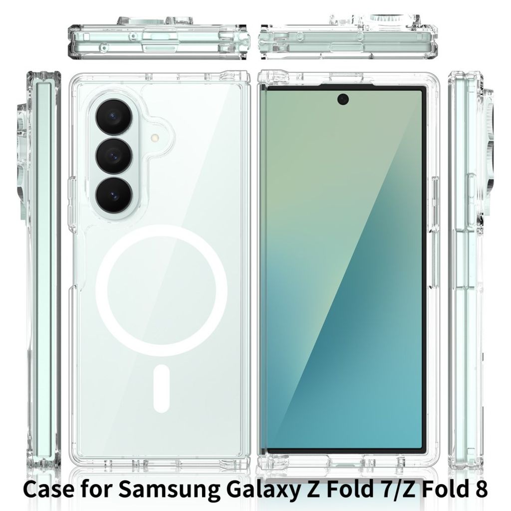 Samsung Galaxy Z Fold8 Ultra MagSafe Cover - Gennemsigtig