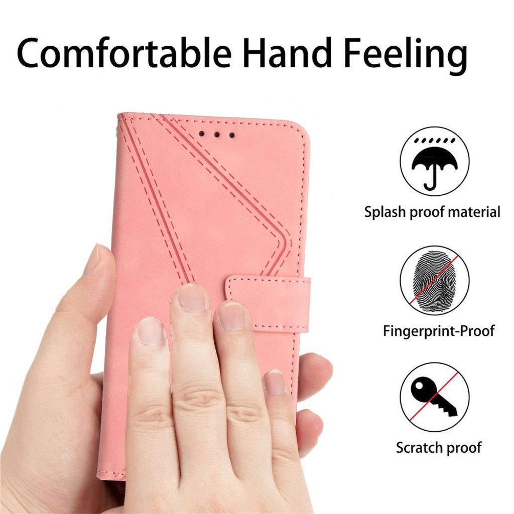 Xiaomi Redmi 15C 5G / 15C 4G Lompakkokotelo - Vaaleanpunainen
