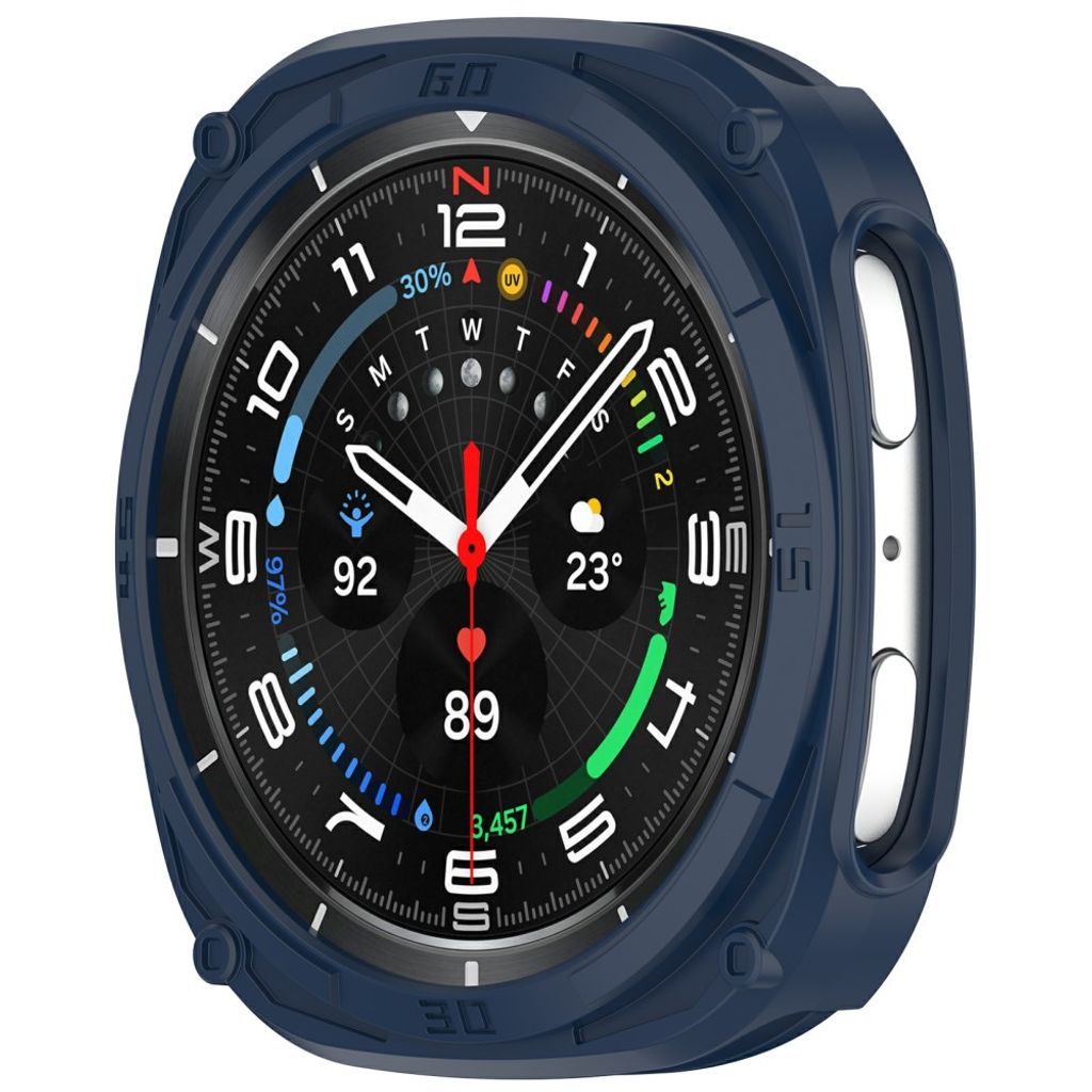 Samsung Galaxy Watch9 44mm Støtsikkert deksel - Mørkblå