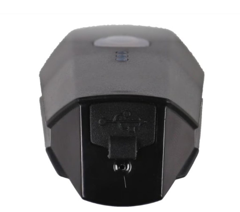 Asaklitt Fietslamp Voor 550lm Oplaadbaar USB-C 5 Lichtstanden