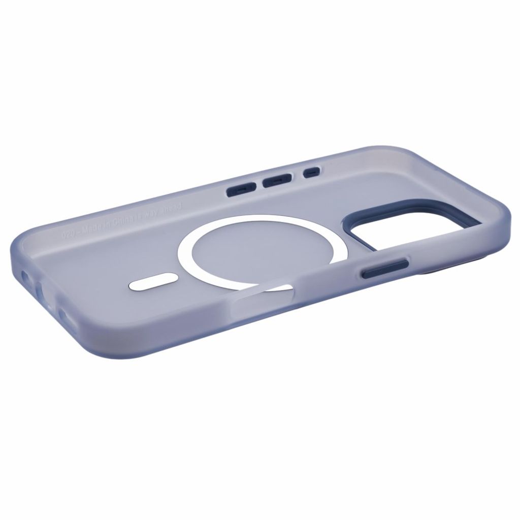 iPhone 13 Pro Max Kuori MagSafe-yhteensopiva TPU Läpikuultava - Tummansininen