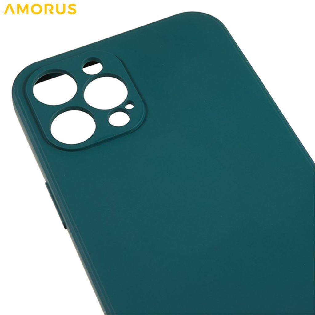 AMORUS iPhone 12 Pro Max TPU Kuori - Vihreä