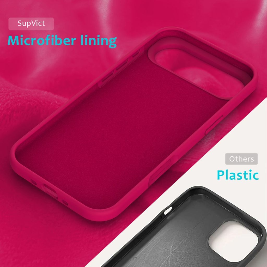 iPhone Air Silikonecover - Lyserød